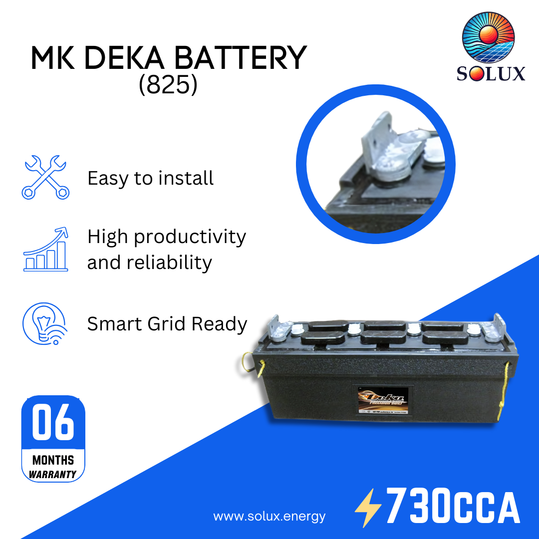 This is an image of MK Deka 825 8V Marine Batteries Marine Batteries